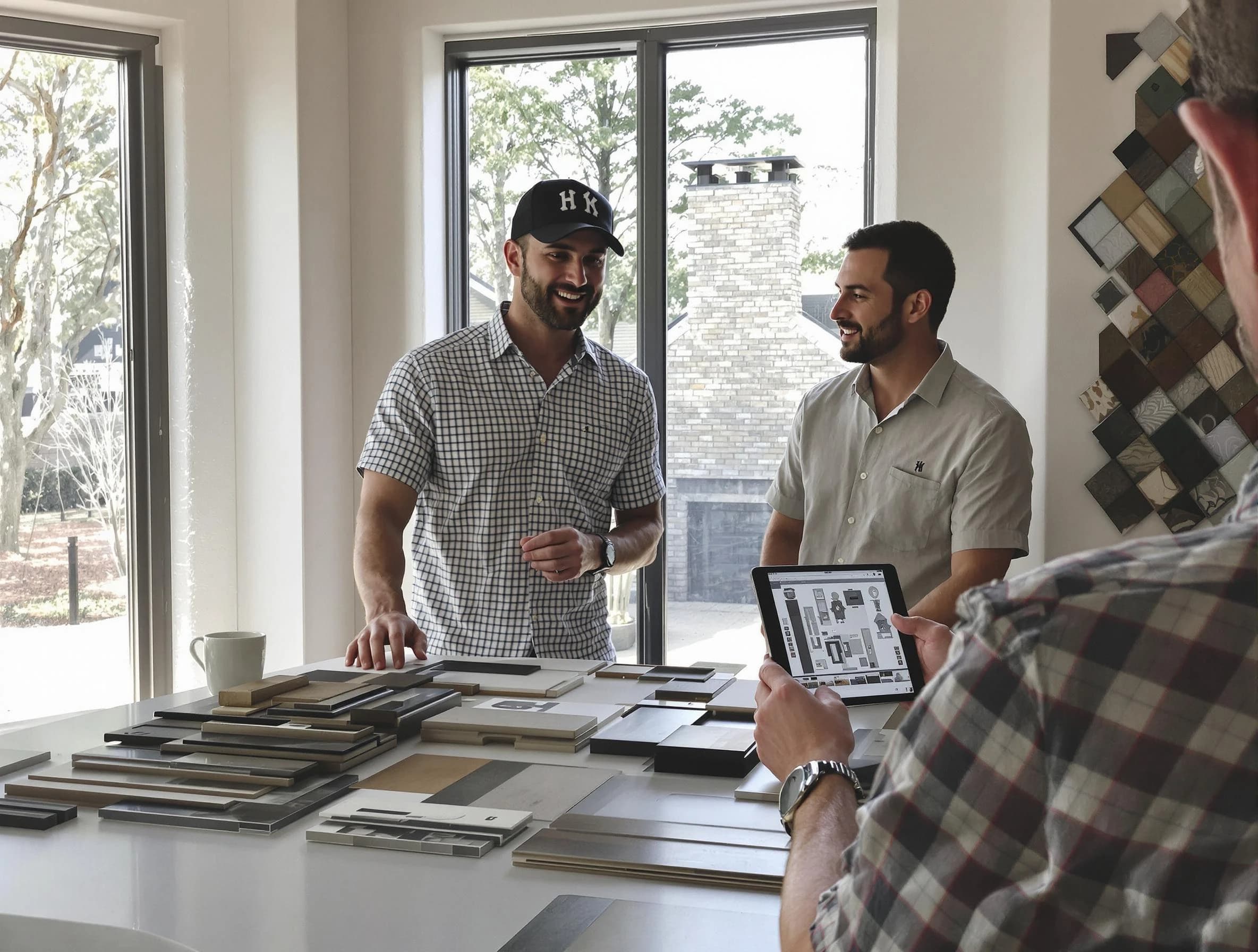 Economy Chimney Sweep remodeling a chimney and fireplace in Economy, PA