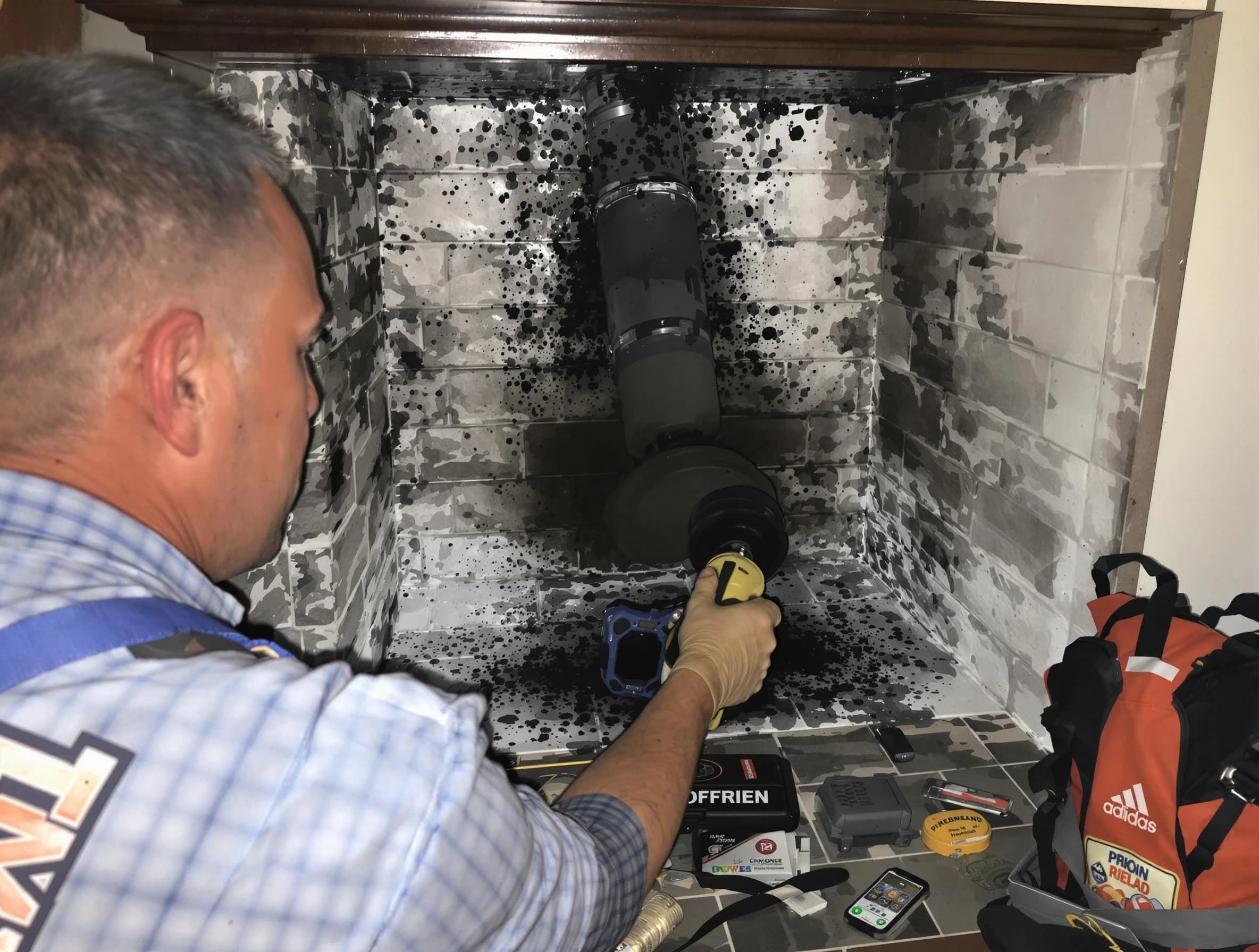 Creosote removal service by Economy Chimney Sweep in Economy, PA