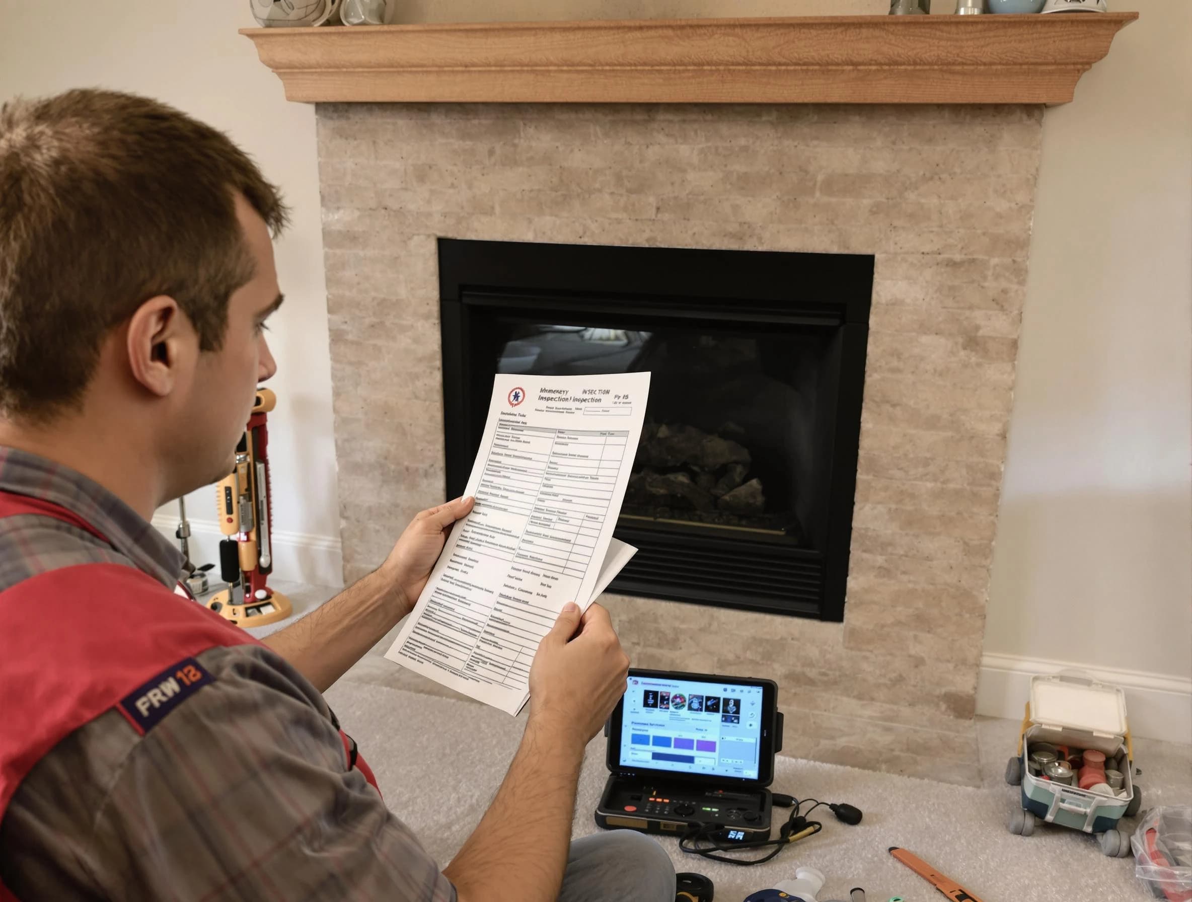 Thorough chimney inspection by Economy Chimney Sweep in Economy, PA